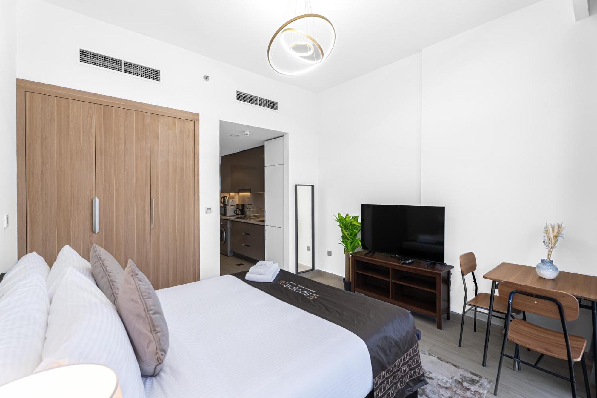 Escape24 Stylish Studio Azizi Riviera 8 Meydan One Dubai Exterior photo