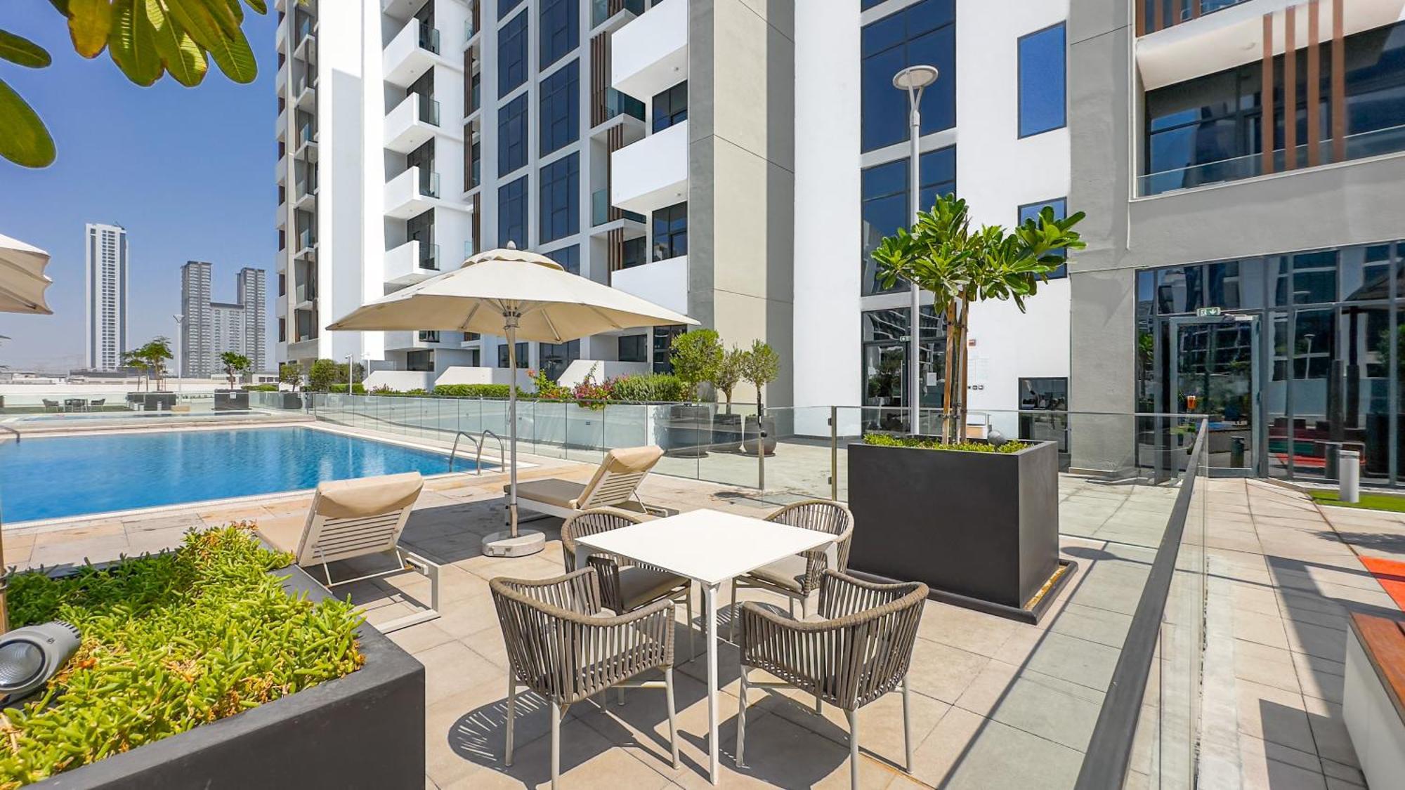Escape24 Stylish Studio Azizi Riviera 8 Meydan One Dubai Exterior photo