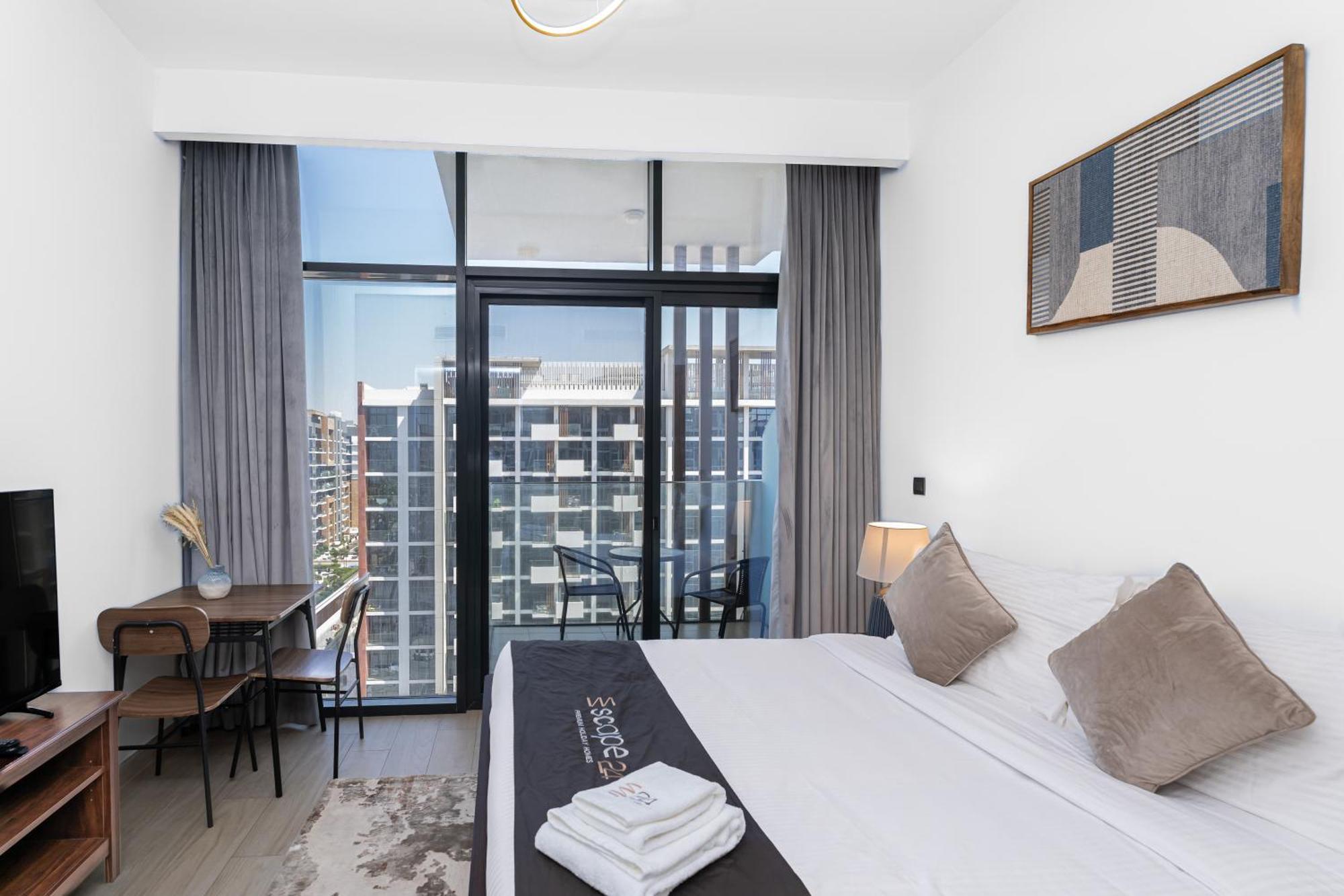 Escape24 Stylish Studio Azizi Riviera 8 Meydan One Dubai Exterior photo
