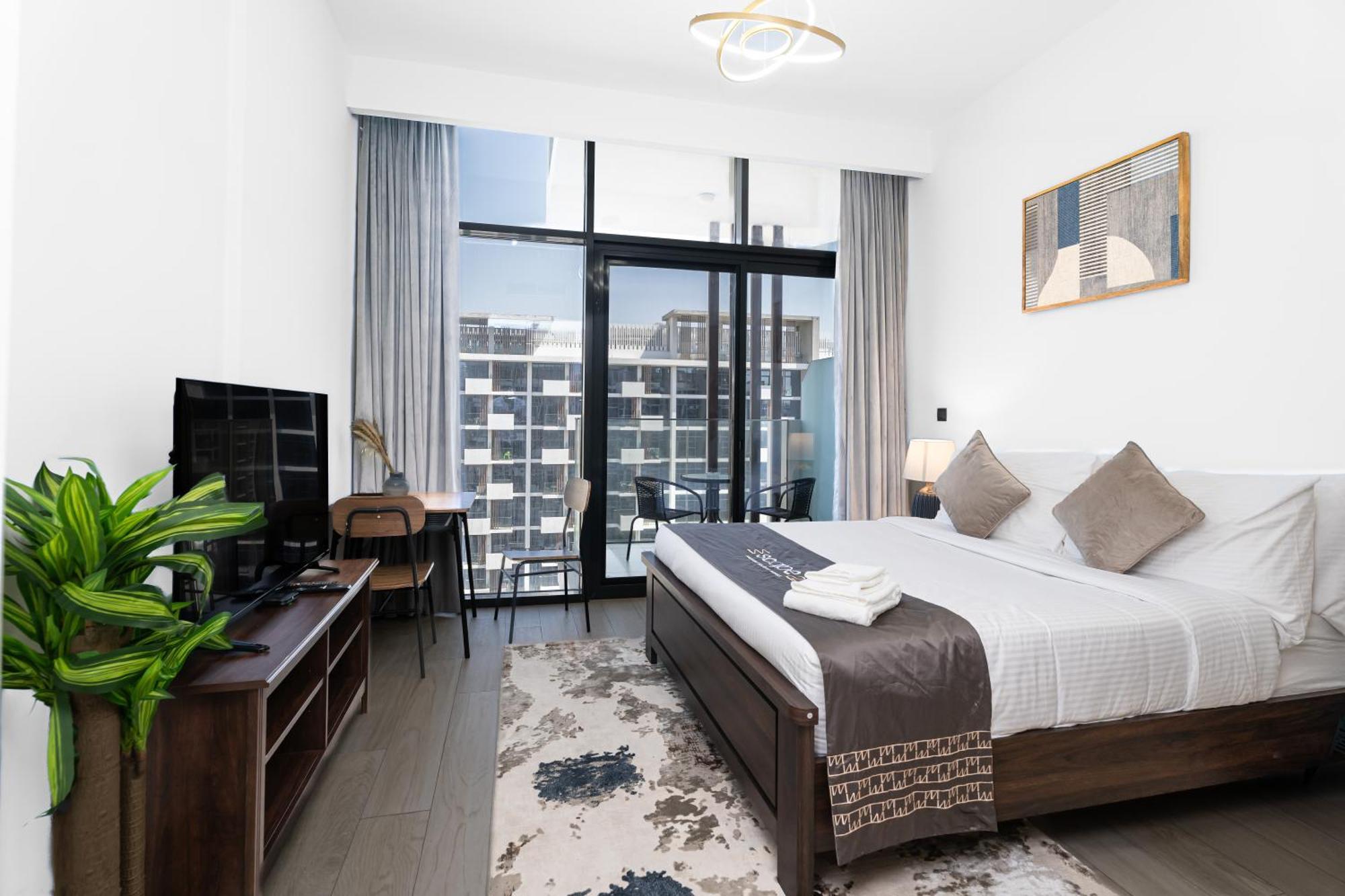 Escape24 Stylish Studio Azizi Riviera 8 Meydan One Dubai Exterior photo